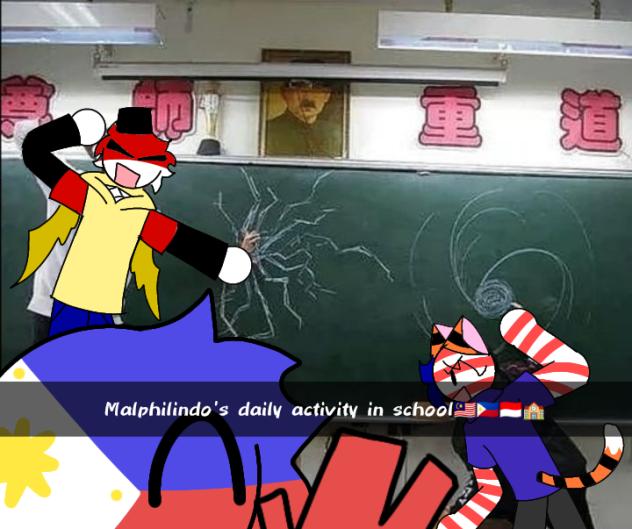 malphilindo's daily activity in school
