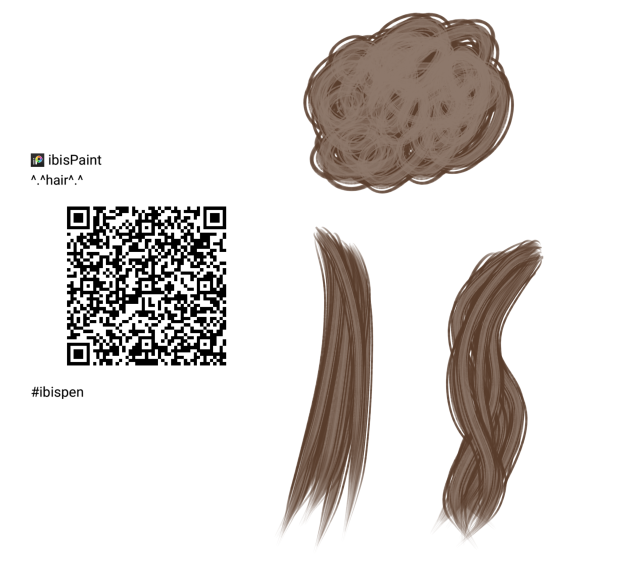 New hair brush - ibisPaint
