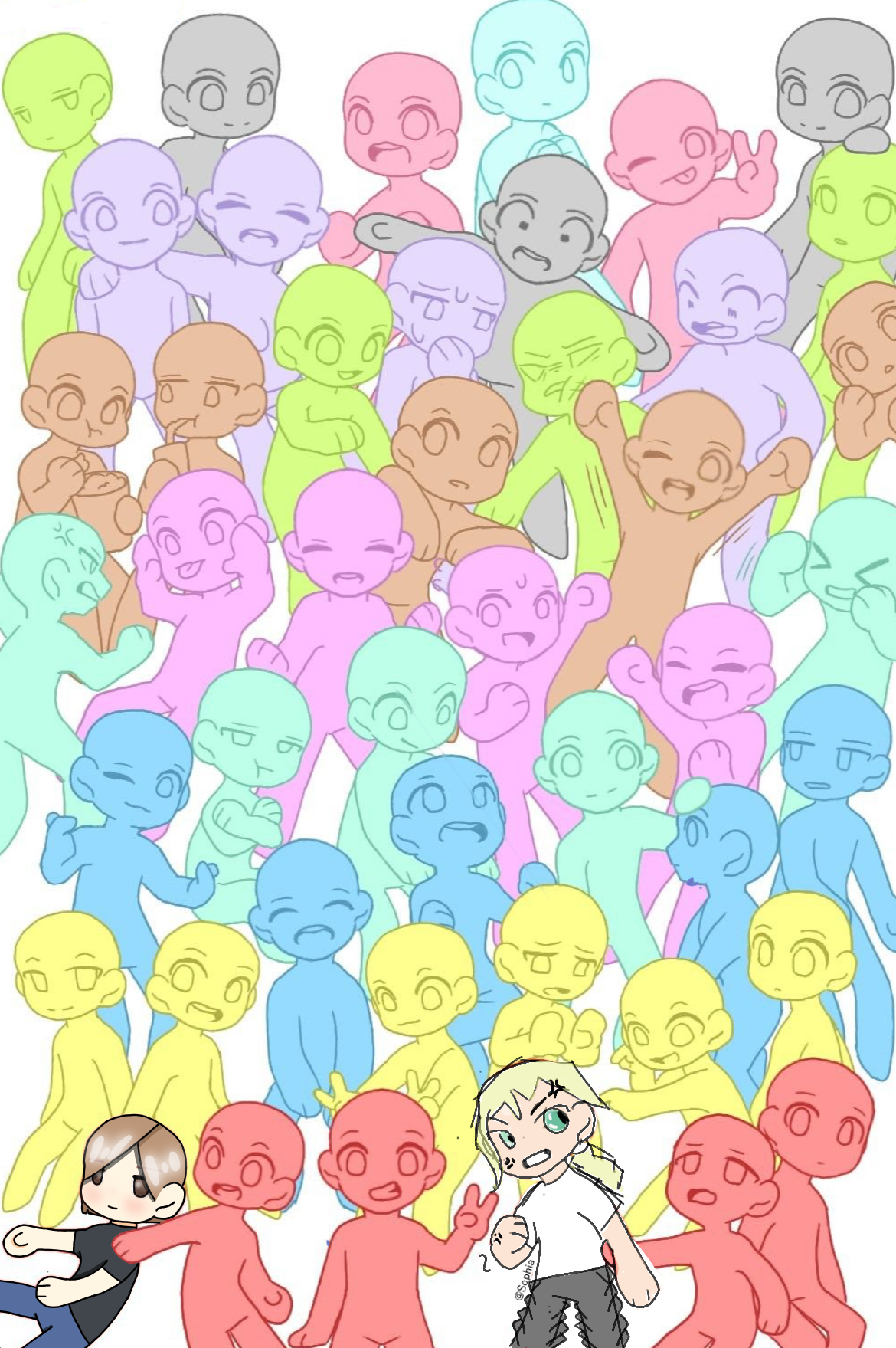 Draw your IRL self collab! - ibisPaint