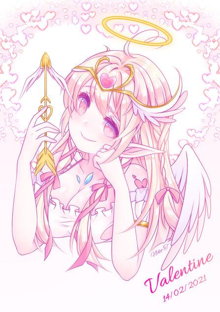Cupid-speedpaint-ibis drawing