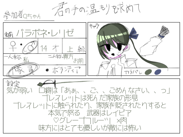 パラポネ、、