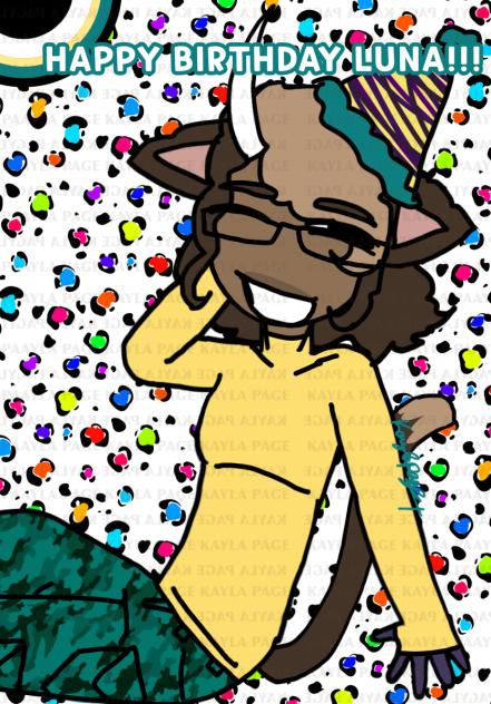 HAPPY (late) BIRTHDAY LUNAR!!!!!!