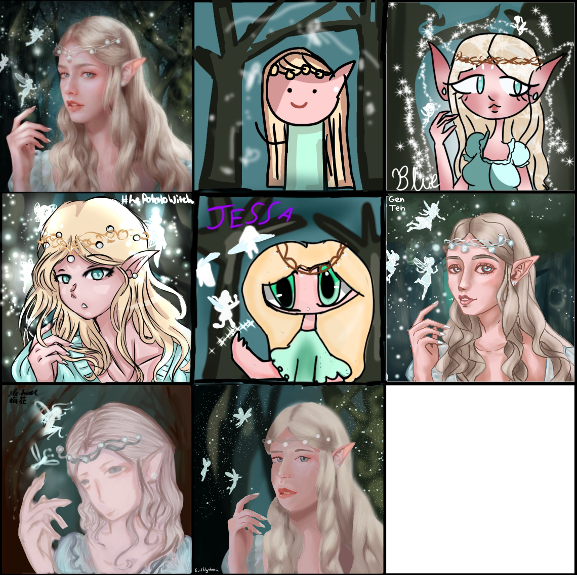 elf collab - ibisPaint
