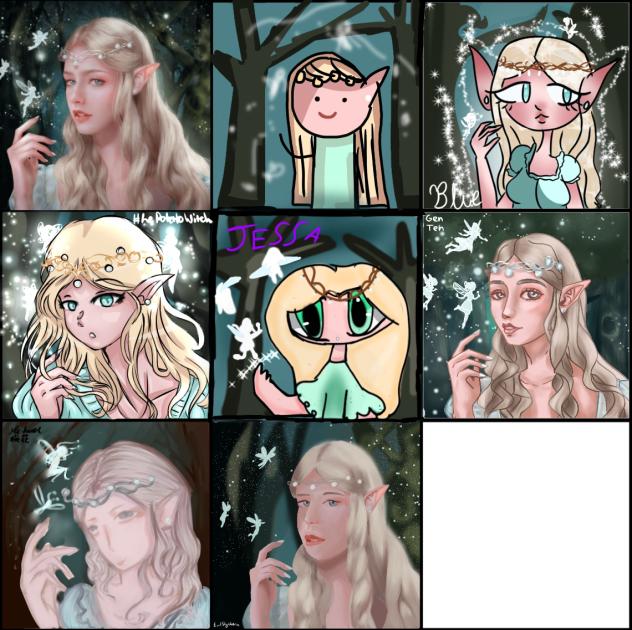 elf collab - ibisPaint