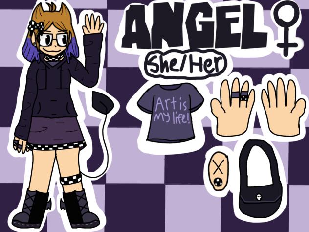 Angel ref sheet