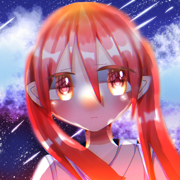 燃ゆ夜空