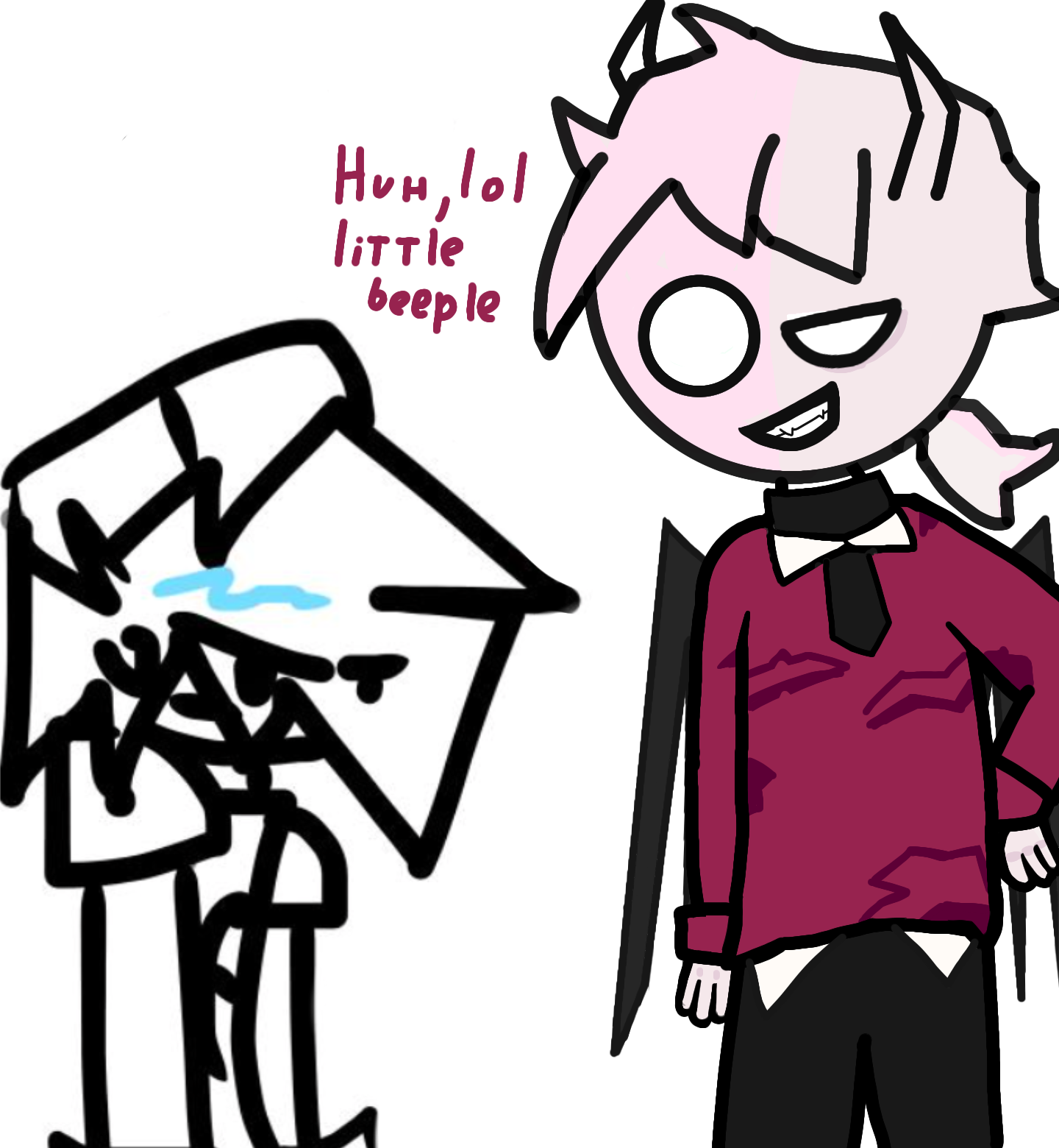 Your so tiny! Collab - ibisPaint