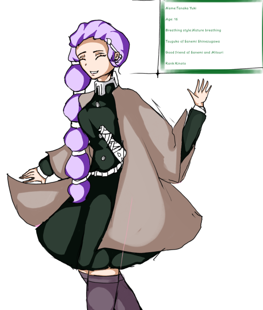 DEMON SLAYER OC REAL❤🍃🌳🍁