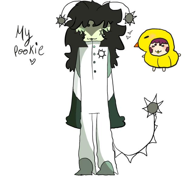 My pookies Halloween costume Mueheheh