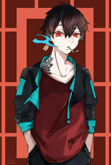 刺青男子
