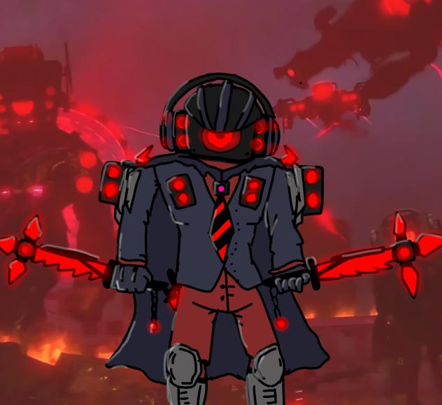 Upgraded dark speakerman 2.0 fanmade