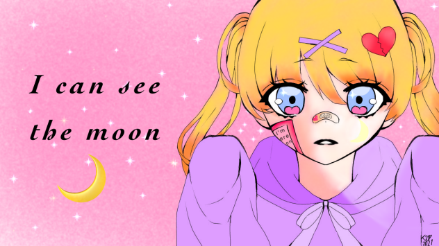 Lovely moon 🌙