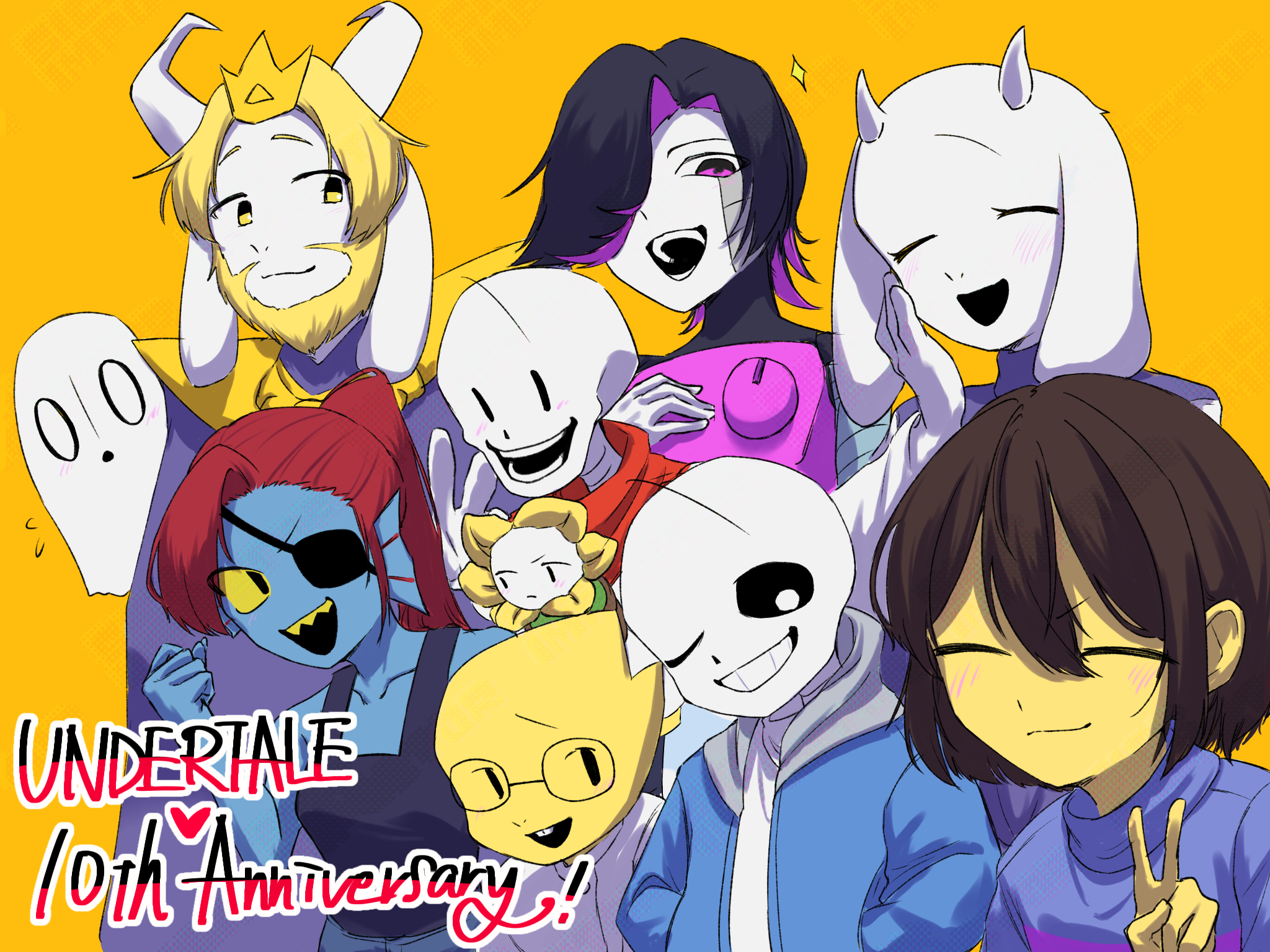 UNDERTALE 10 th Anniversary! - ibisPaint