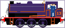 Bethany the Purple Saddle Tank Engine