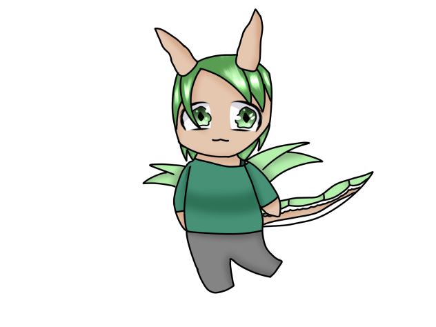 Earth dragon chibi