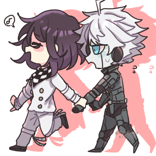 Kokichi and Kiiboy 🥹