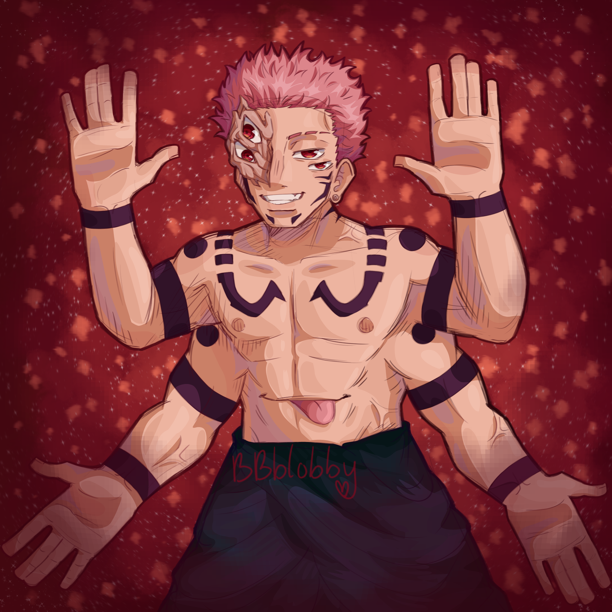 TRUE FORM SUKUNA - ibisPaint