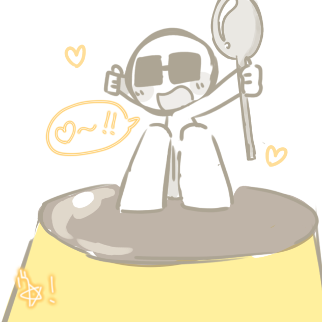 「でっかいプリンがあるバチ〜！？」