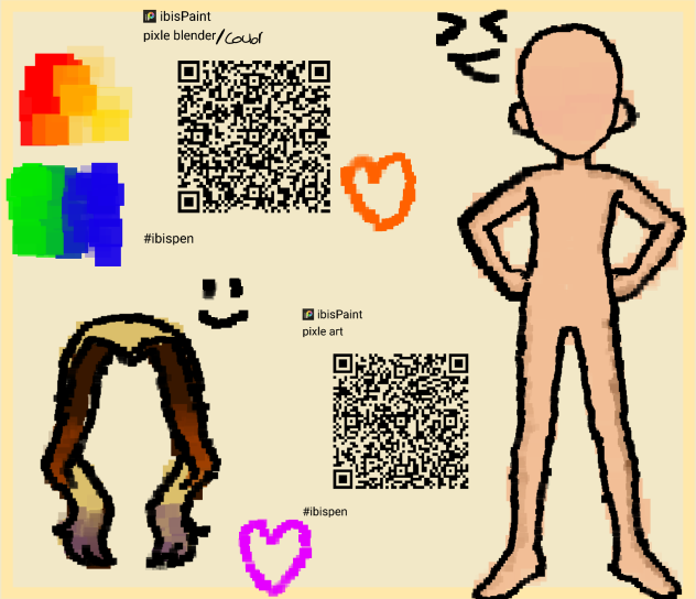 pixle art set - ibisPaint