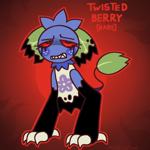 twisted Berry Blue (dw oc)