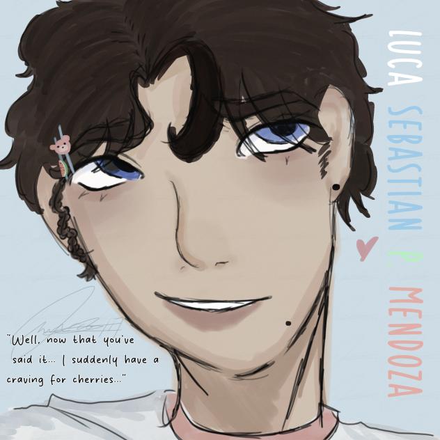 Giving my cherry boy's bf a design