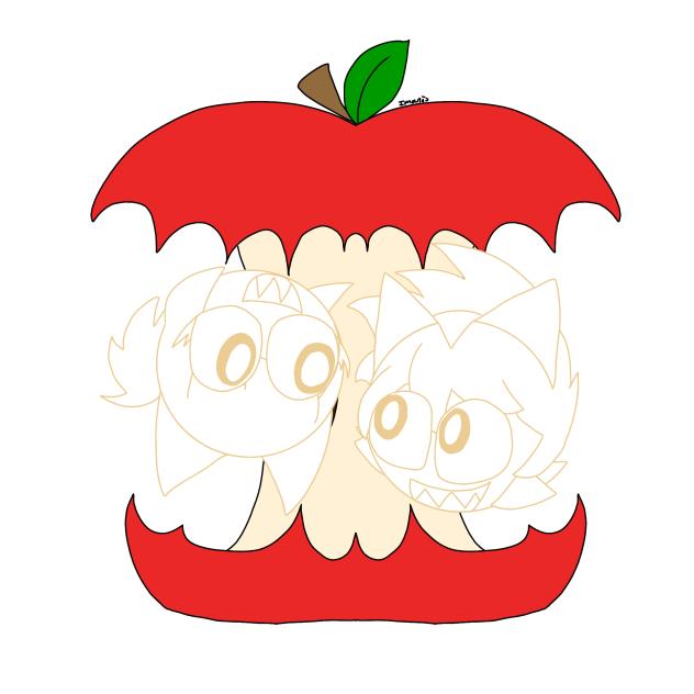 Apple core art trend