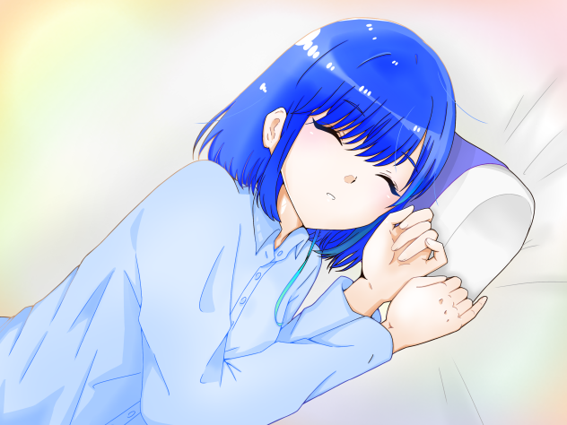 寝顔