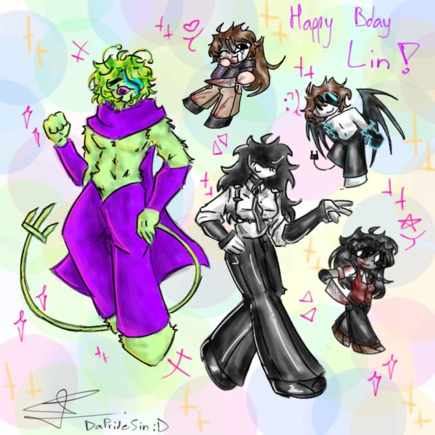Happy late bdayyy Lin !