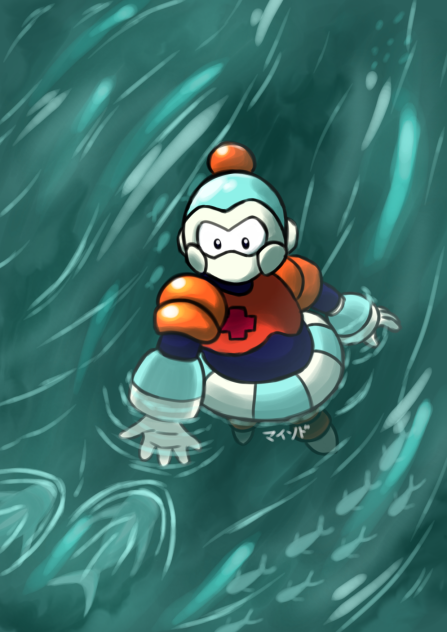 Buoy and The fishes