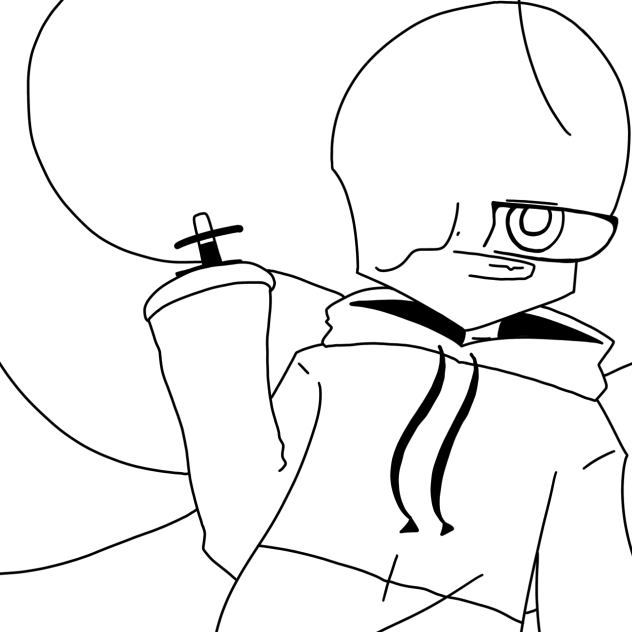 nightmare! sans   線画！！