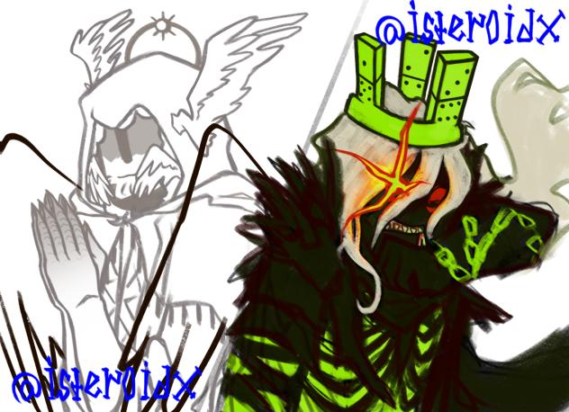1x4 and telamon sketch wip