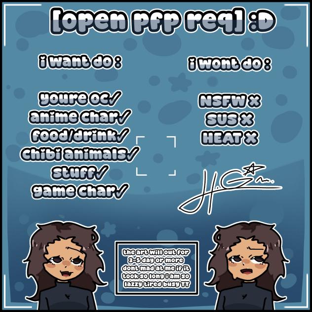 open pfp req(Free)