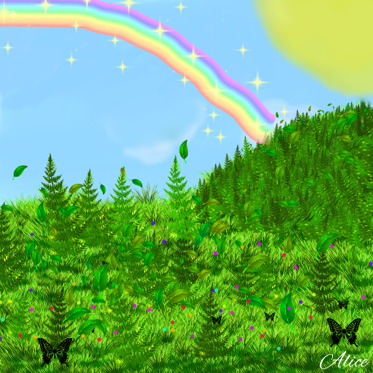 fantastic field - ibisPaint
