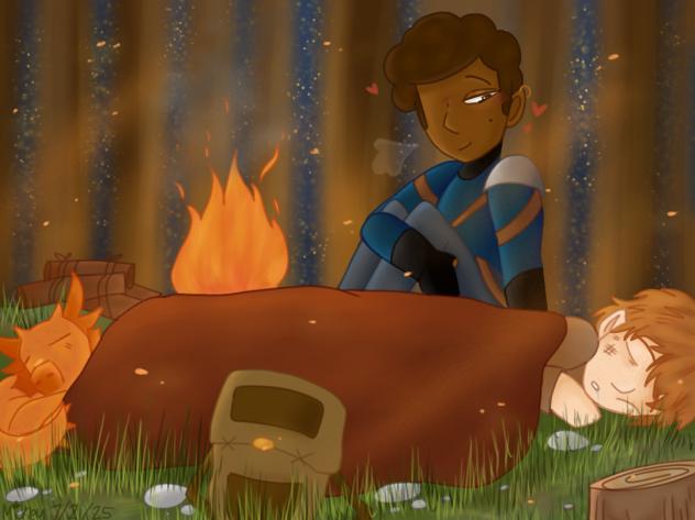 🌟🧡☀️Sleepy princes🌕💙🌟
