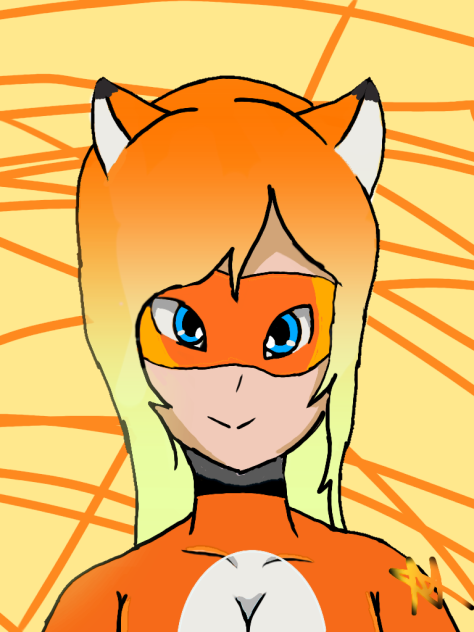 my fox lady🐺🐺👩👩 - ibisPaint