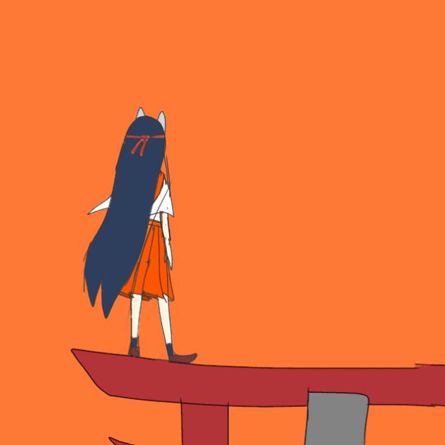 狐　アニメーション