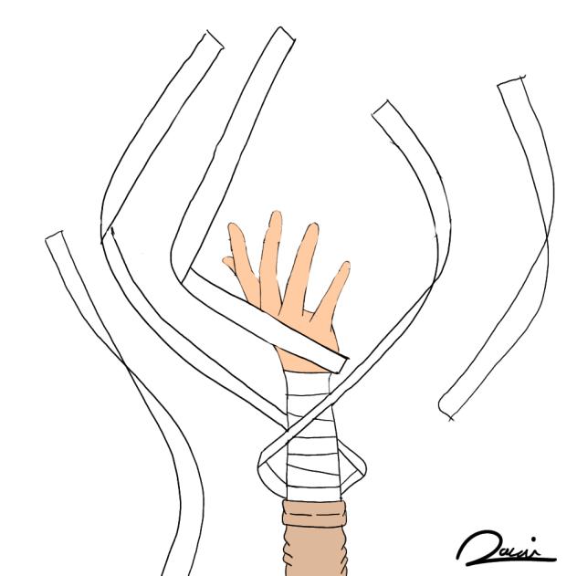 Dazai hand