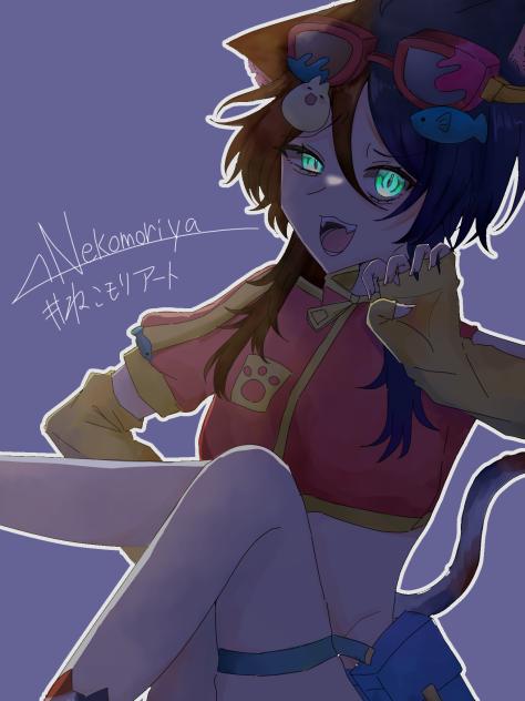 #ねこもりアート