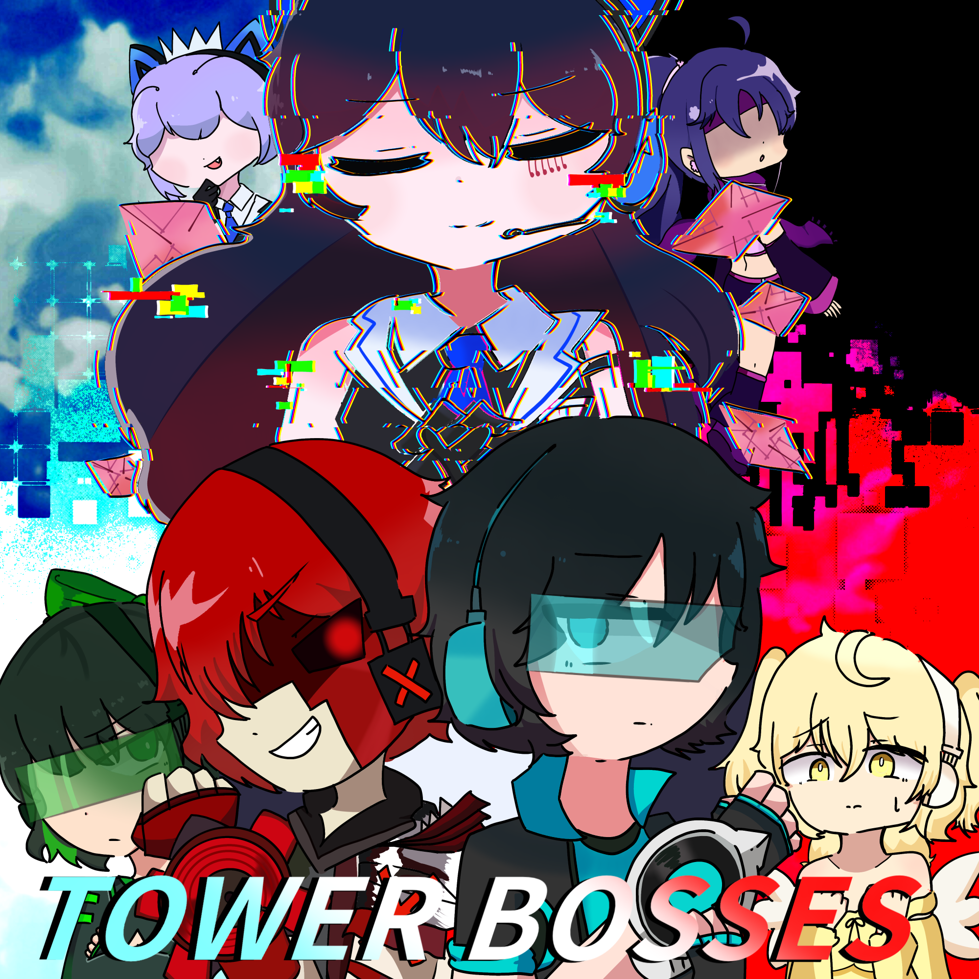 TOWER BOSSES - ibisPaint