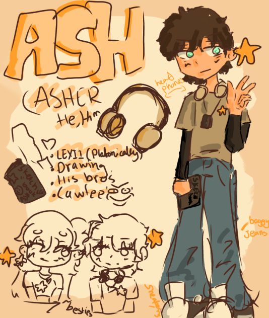 Asher ref sheet