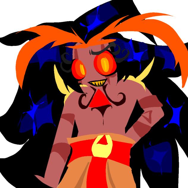 burning spice cookie