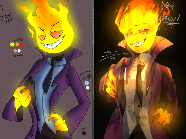 I draw you draw with Jerry may! (Idyd)