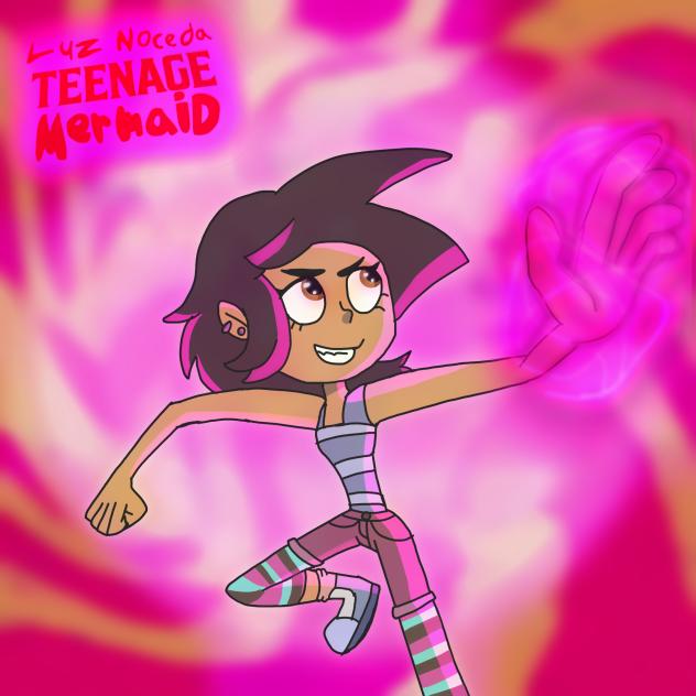 Luz Noceda,Teenage Mermaid (poster 2).