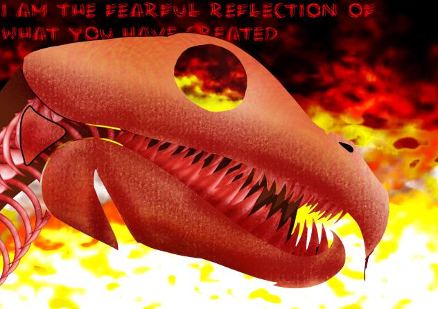 I AM THE FEARFUL REFLECTION.