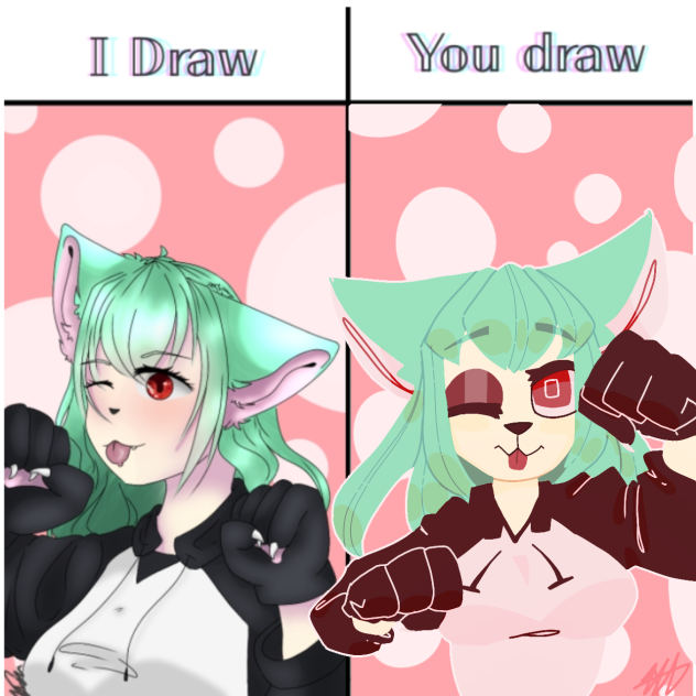 Neko de verde