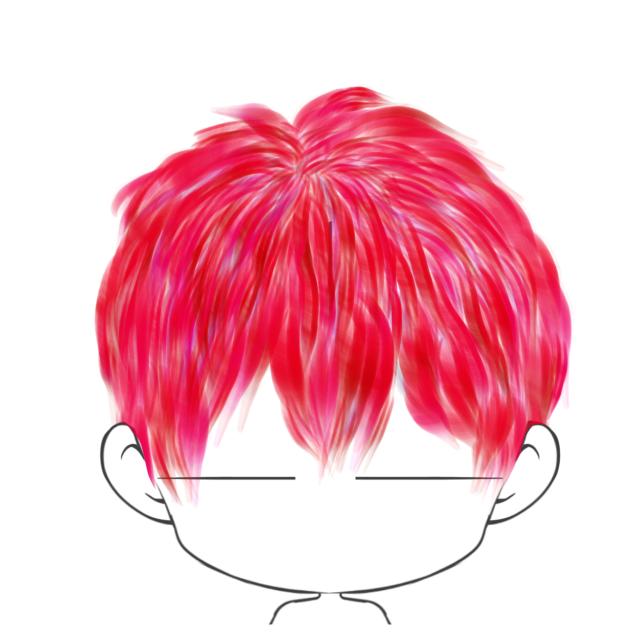 hair rendering - ibisPaint