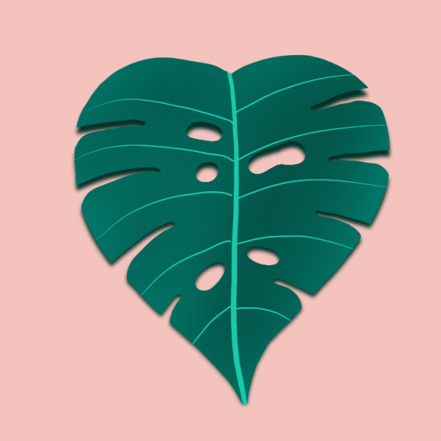 Tropical leaf - ibisPaint