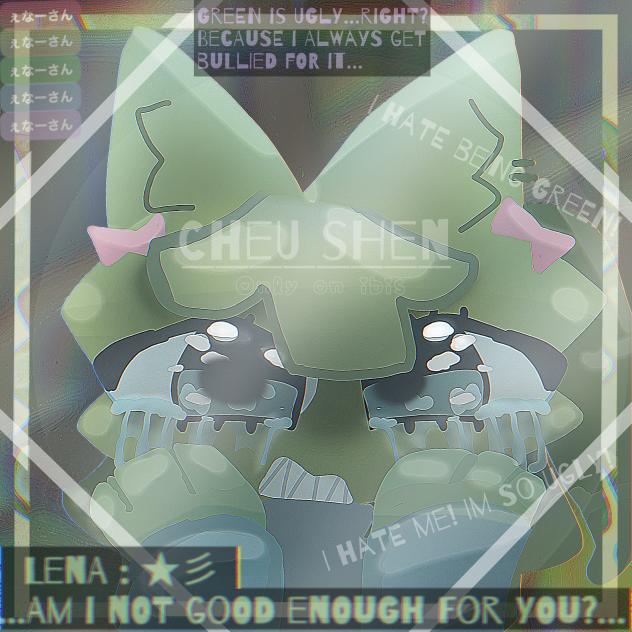 •★彡緑…醜い ❓★彡•