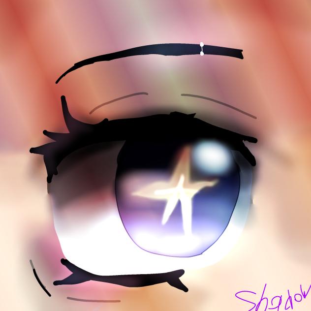 Let's draw an eye in mobile