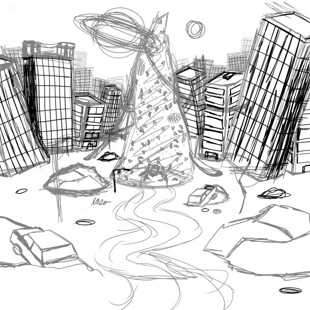 WIP Murder drones background